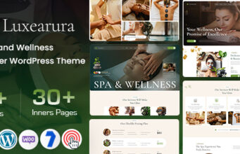 Luxearura – Spa- und Wellnesscenter-WordPress-Vorlage