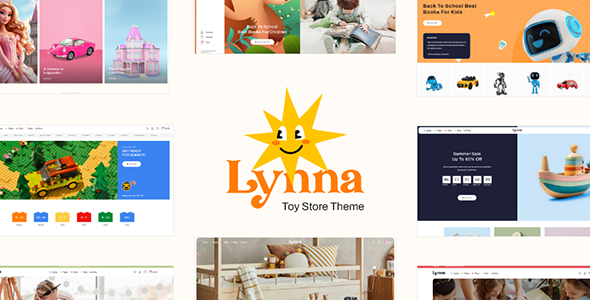 Lynna – WooCommerce-Vorlage für Kinder- und Spielzeuggeschäfte
