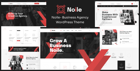 Noile – WordPress-Layout für Unternehmensagenturen
