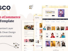 Pesco – Mode-E-Commerce-Figma-Vorlage