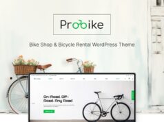 ProBike – WordPress-Template für Fahrradladen und Fahrradverleih