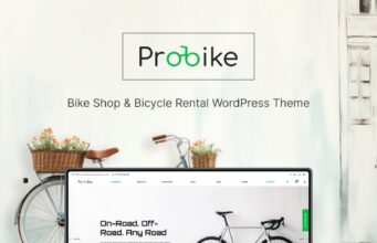ProBike – WordPress-Template für Fahrradladen und Fahrradverleih