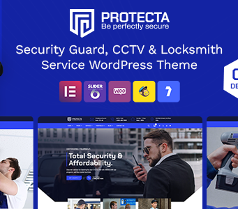 Protecta – WordPress-Template für Sicherheit und Videoüberwachung