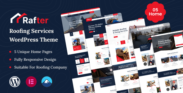 Rafter – Dachdecker-WordPress-Template