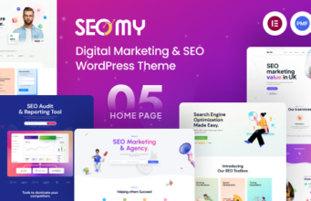 Seomy – WordPress-Layout für Agenturen für digitales Marketing und SEO