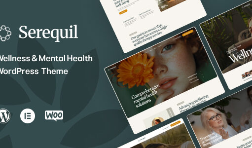 Serequil – WordPress-Template für Wellness und psychische Gesundheit