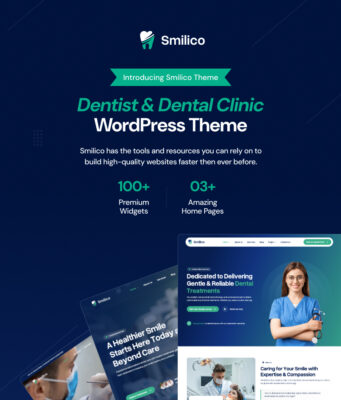 Smilico – Dentales WordPress-Layout