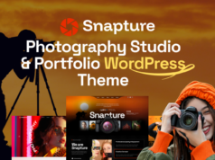 Snapture – WordPress-Vorlage für Fotostudio und Portfolio