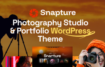 Snapture – WordPress-Vorlage für Fotostudio und Portfolio