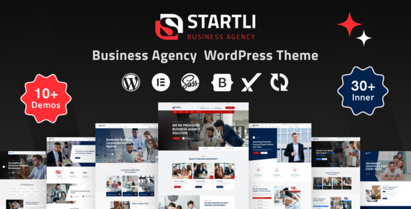 Startli – Elementor Business Consulting WordPress Layout + RTL