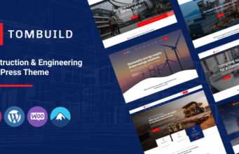 Tombuild – WordPress-Layout für Bau und Ingenieurwesen