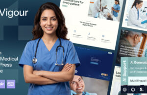 Vigor – Medizinisches WordPress-Template der Gesundheitsklinik