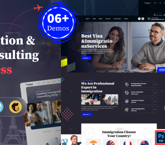 Vistro – WordPress-Template für Visa-Einwanderung
