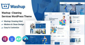 Washup – WordPress-Layout für Reinigungsdienste