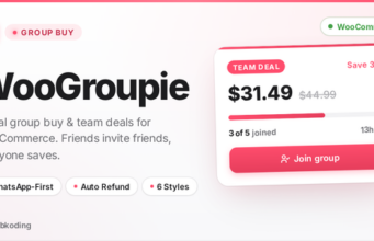 WooGroupie – Social Group Buy & Team Deals für WooCommerce