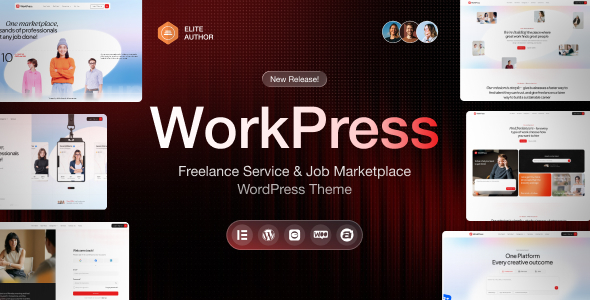 WorkPress – WordPress-Template für den freiberuflichen Marktplatz