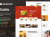 Xabite – Burger-Fast-Food-Elementor-Vorlagen-Kit