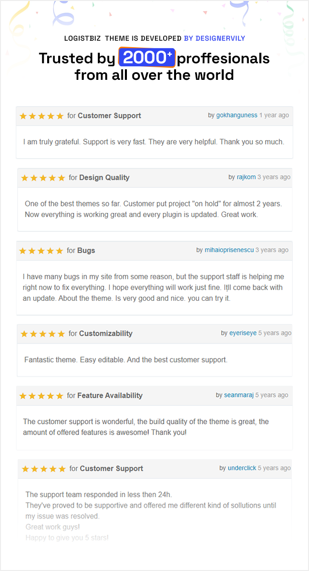 Logistbiz WordPress-Theme