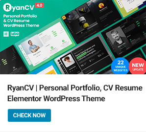 RyanCV WordPress-Theme