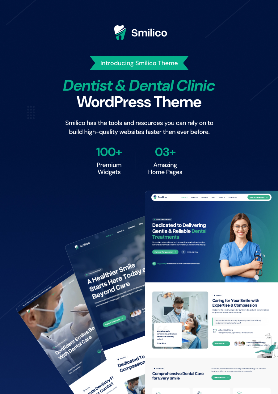 Smilico – Dental WordPress Theme – 3