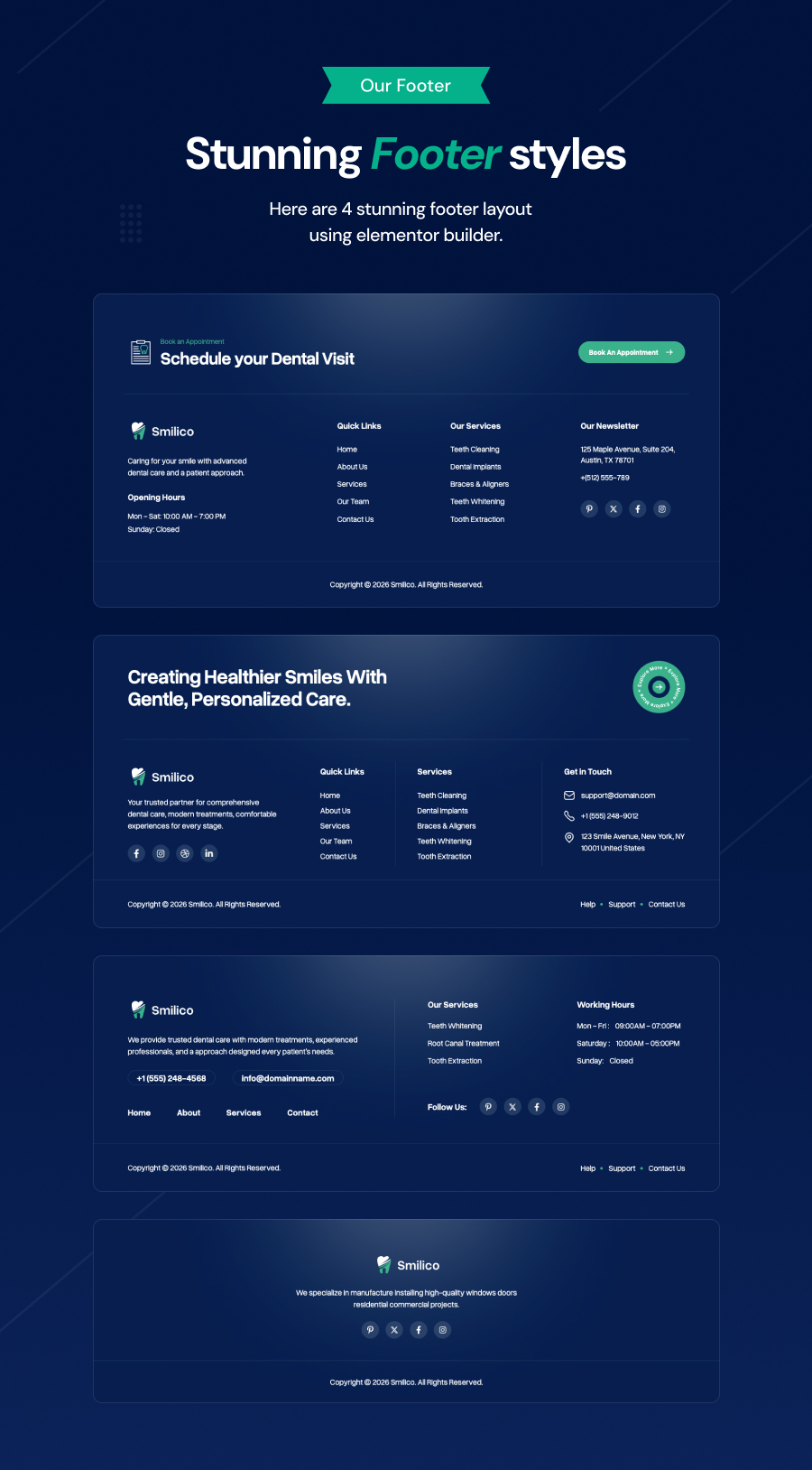 Smilico – Dental WordPress Theme – 8