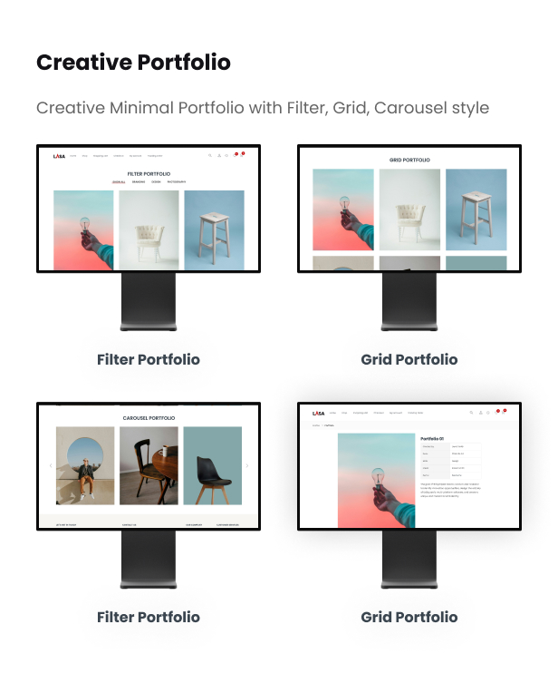 Lasa – Kreatives minimalistisches WooCommerce-WordPress-Theme – 16