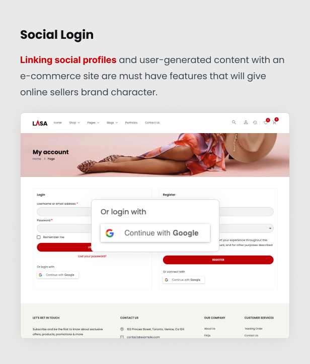 Lasa – Kreatives minimalistisches WooCommerce-WordPress-Theme – 20