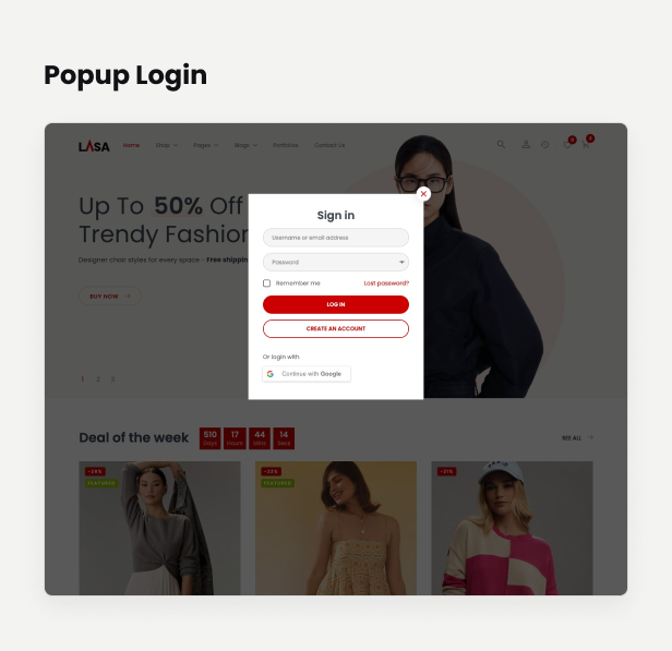 Lasa – Kreatives minimalistisches WooCommerce-WordPress-Theme – 24