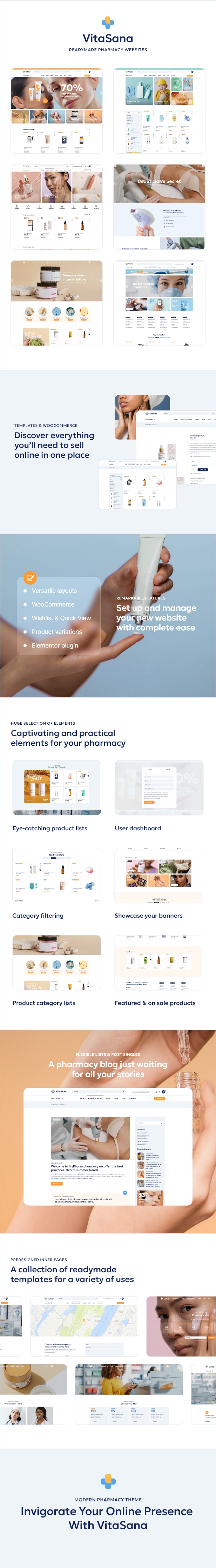 VitaSana – WordPress-Theme für Apotheke und Sanitätshaus – 1