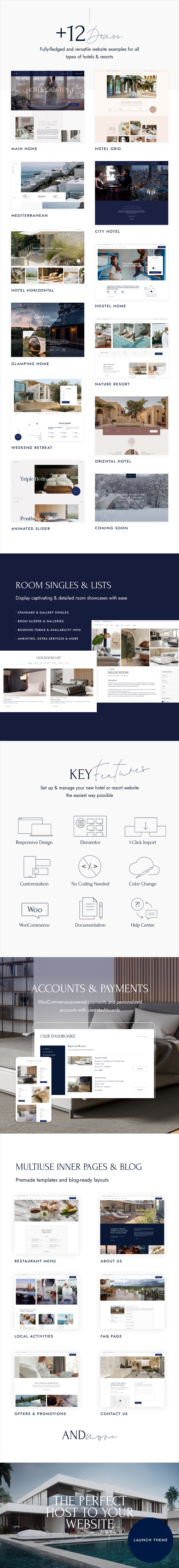 Carsten – WordPress-Theme für Hotelbuchungen – 1