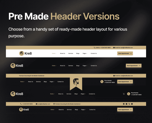 Kre8 | WordPress-Theme für Friseur- und Friseursalons – 11