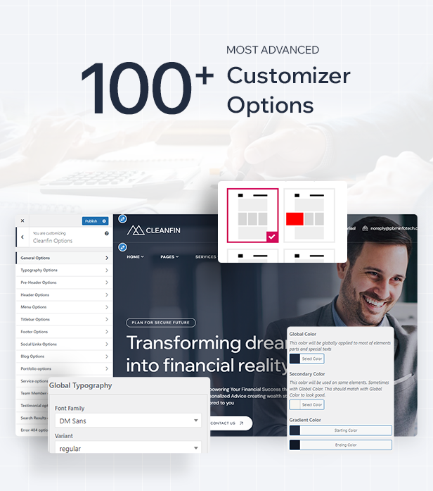 Cleanfin WordPress-Theme