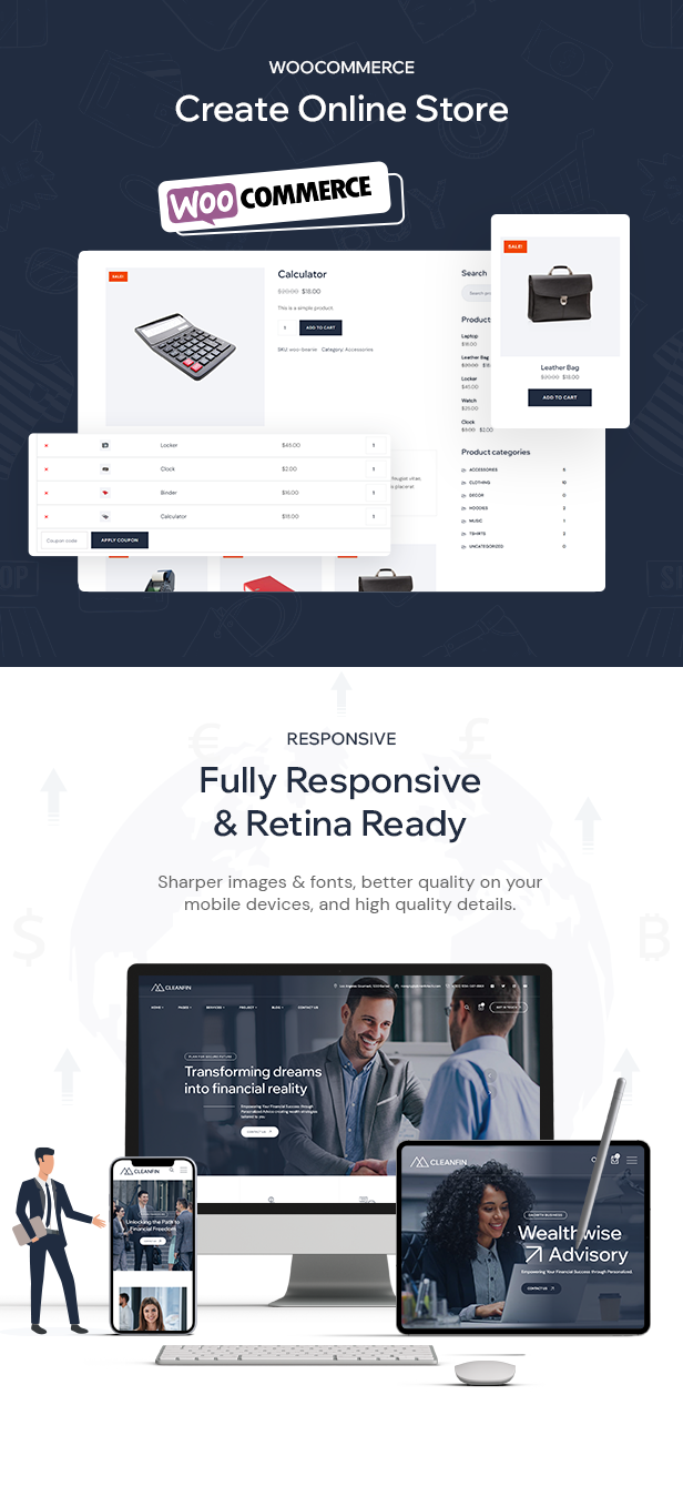 Cleanfin WordPress-Theme
