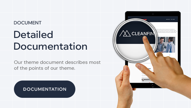 Cleanfin WordPress-Theme