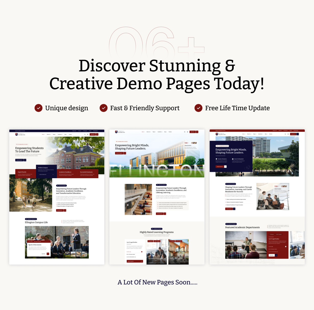 Ellington – WordPress-Theme für Hochschulbildung – 6
