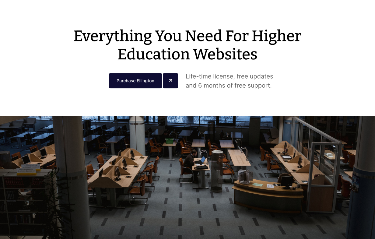 Ellington – WordPress-Theme für Hochschulbildung – 12