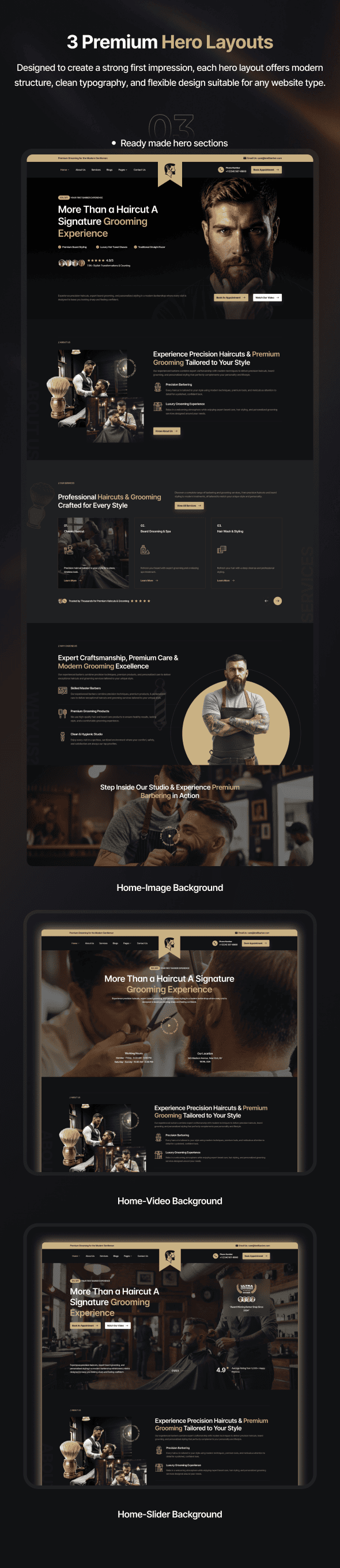 Kre8 | WordPress-Theme für Friseur- und Friseursalons – 3