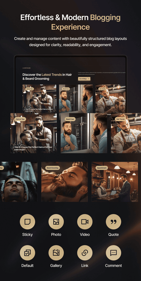 Kre8 | WordPress-Theme für Friseur- und Friseursalons – 5