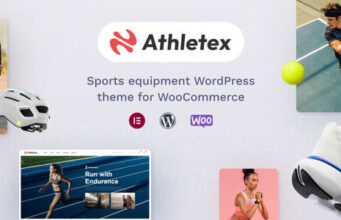 Athletex – WooCommerce-Template für Sportausrüstung