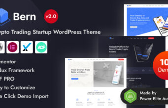 Bern – WordPress-Layout für Krypto- und Aktienhandelsinvestitionen