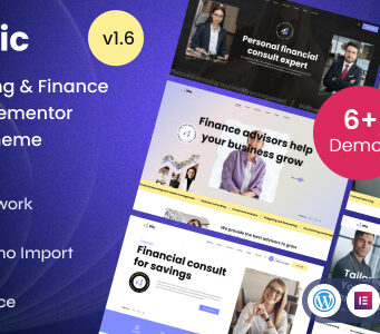 Bfic – Online-Banking- und Finanzberatungs-Elementor-WordPress-Template