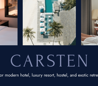 Carsten – WordPress-Layout für Hotelbuchungen