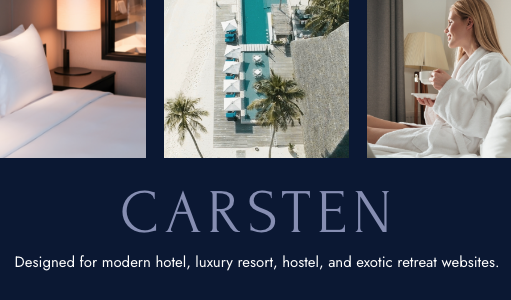 Carsten – WordPress-Layout für Hotelbuchungen