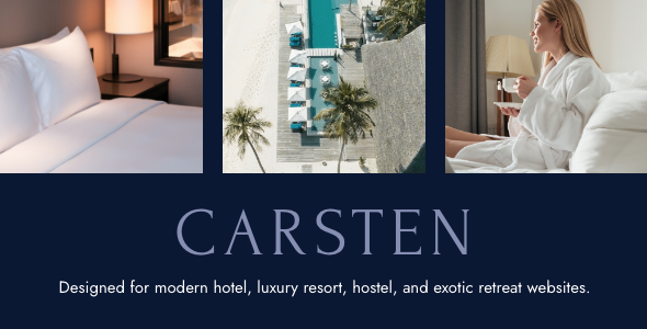 Carsten – WordPress-Layout für Hotelbuchungen