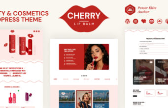 Cherry – WordPress-Vorlage für Kosmetikshop