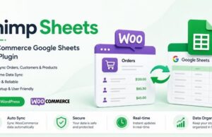 ChimpSheets – WooCommerce Google Sheets Zwei-Wege-Synchronisierungs-Plugin