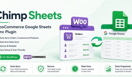ChimpSheets – WooCommerce Google Sheets Zwei-Wege-Synchronisierungs-Plugin