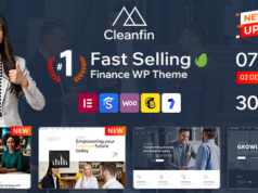 Cleanfin – Finanzberatung WordPress Vorlage + RTL