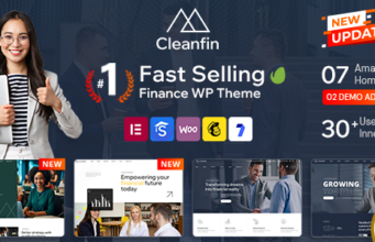 Cleanfin – Finanzberatung WordPress Vorlage + RTL