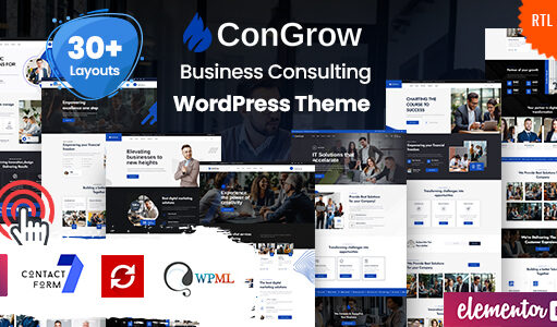 Congrow – Beratungs-WordPress-Template
